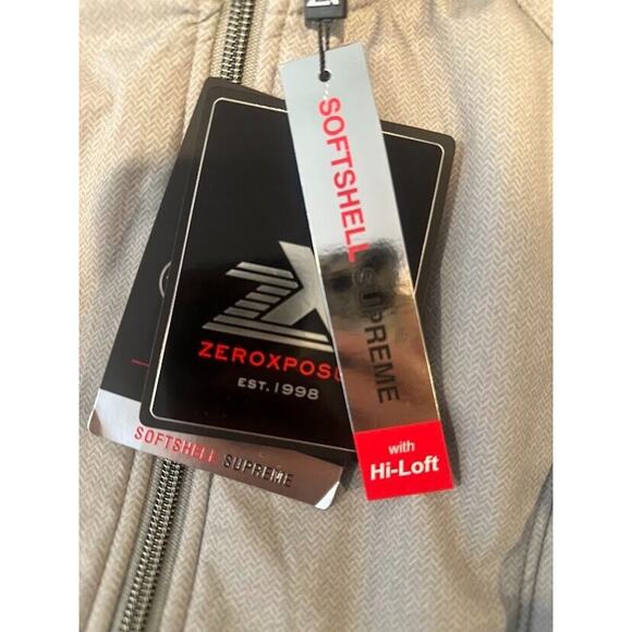 ZeroXposur Winter Coat Womens Grey Jacket Hooded Size Small Softshell Supreme - Picture 7 of 11